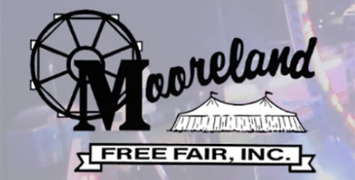 Mooreland Free Fair location